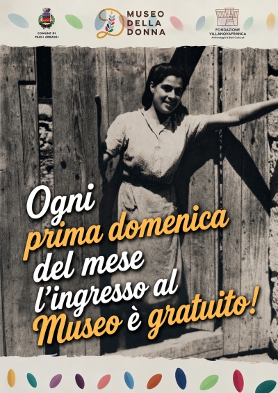 Museo della Donna di Pauli Arbarei. Ingresso gratuito ogni prima domenica del mese.