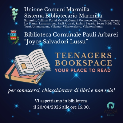Biblioteca Comunale Pauli Arbarei "Joyce Salvadori Lussu "- Teenagers Bookspace.