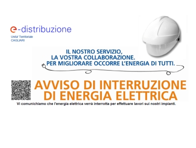 AVVISO DI INTERRUZIONE DI ENERGIA ELETTRICA - MERCOLED&igrave; 10 GIUGNO 2026 DALLE ORE 09:00 ALLE ORE 16:00